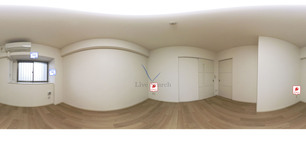 アンソレイエ覚王山 503 【愛知県覚王山駅】 の間取り図