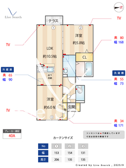 Beans 103 【埼玉県一ノ割駅】 の間取り図