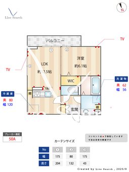 トルマリーナ相武台 201 【神奈川県　相武台前駅　】 の間取り図