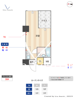 トップ不動前 106 【東京都東急目黒線 不動前駅】 の間取り図