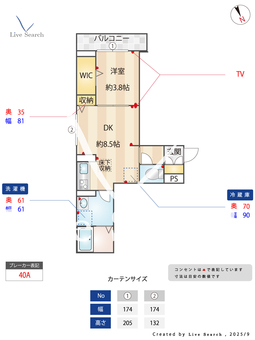 ルミエールユーユー 102 【埼玉県越谷駅】 の間取り図