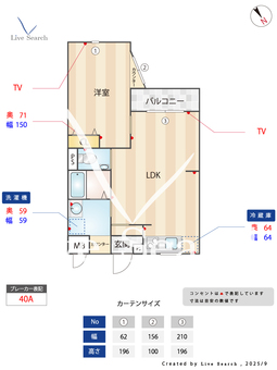 マイハウスコンカドール 206 【愛知県名港線「東海通」】 の間取り図
