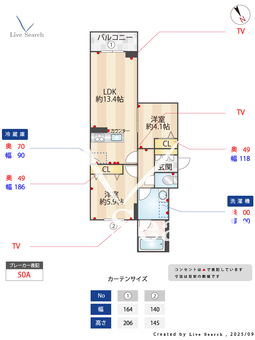エムメゾン 302 【千葉県下総中山駅】 の間取り図