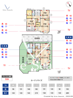 市川邸戸建て 101 【神奈川県小机駅】 の間取り図