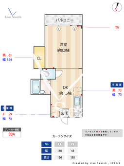 第3アベニューハウス 302 【東京都千歳烏山駅】 の間取り図