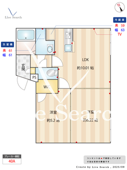 グランコート王子 502 【東京都JR京浜東北線・JR南北線・都電荒川線/ 王子駅　徒歩10分】 の間取り図