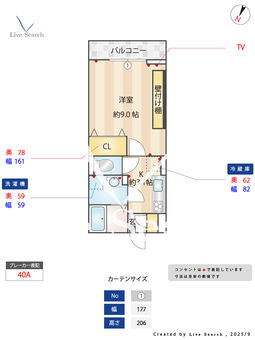 ローズ　ハーモニー  202 【埼玉県川越線　西大宮駅　徒歩5分】 の間取り図