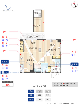 コンセプト小笹 301 【福岡県 福岡市営七隈線　茶山駅】 の間取り図