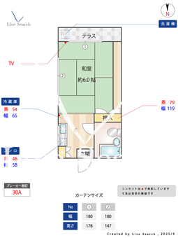 コーポ南町 101 【東京都田無駅】 の間取り図