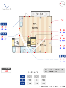 メイプルタウンA棟 201 【福岡県藤崎駅】 の間取り図