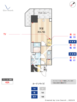 S-RESIDENCE堺湊駅前azure 801 【大阪府湊駅】 の間取り図