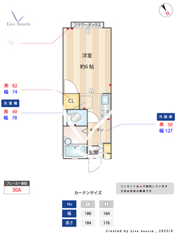 第ⅢAiコーポ 108 【東京都三鷹駅】 の間取り図