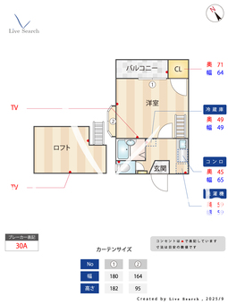 オークヴィラ光丘 201 【福岡県鹿児島本線 春日  駅まで徒歩時間  5分】 の間取り図
