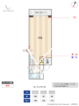 パーク・ノヴァ渋谷 401 【東京都渋谷駅】 の間取り図