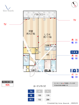 Seed東大宮 102 【埼玉県湘南新宿ライン宇都宮線横須賀線　東大宮駅　徒歩8分】 の間取り図