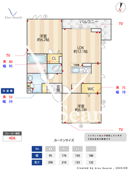 サウスヒルズ世田谷 301 【東京都若林駅、西太子堂駅】 の間取り図