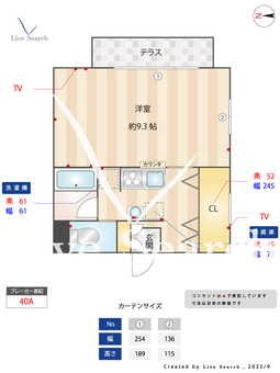サンウエスト 101 【東京都大岡山】 の間取り図