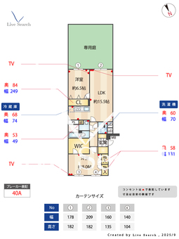 荒江サンハイツ 107 【福岡県地下鉄空港線・西新駅】 の間取り図