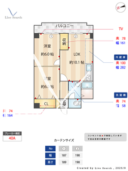 ベルエポック 0302 【兵庫県JR尼崎】 の間取り図