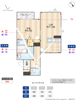 メゾン　ド　ショコラ 202 【福岡県博多駅】 の間取り図