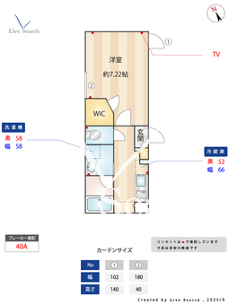 デュオメゾン中野坂上 301 【東京都中野坂上駅】 の間取り図