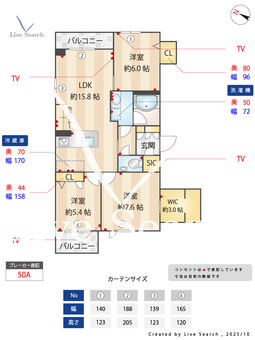 グランプレイス川越 402 【埼玉県川越駅】 の間取り図