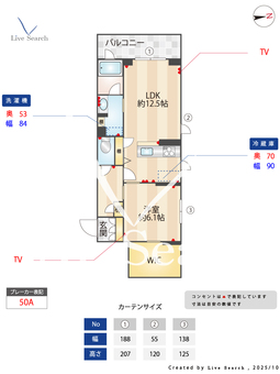 戸塚日和 303 【埼玉県東川口】 の間取り図