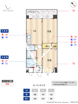 4501850　WING南草津 306 【滋賀県南草津駅】 の間取り図