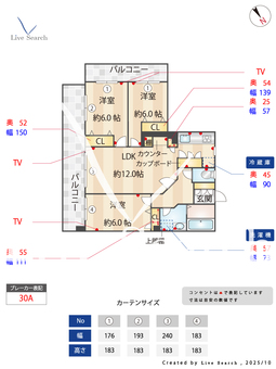 セッテ西新 501 【福岡県西新駅】 の間取り図