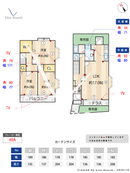 サニーホームズC 102 【東京都和泉多摩川駅】 の間取り図