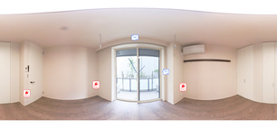 フェリビエ品濃町 102 【神奈川県東戸塚駅】 の間取り図