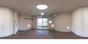 フェリビエ品濃町 305 【神奈川県東戸塚駅】 の間取り図