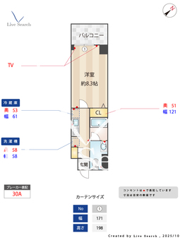 エスティメゾン三軒茶屋Ⅱ 206 【東京都三軒茶屋】 の間取り図