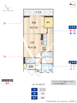 ONARIGOTEN-D（オナリゴテン） 101 【埼玉県川越駅】 の間取り図