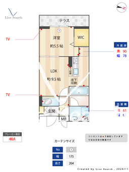 ONARIGOTEN-D（オナリゴテン） 103 【埼玉県川越駅】 の間取り図