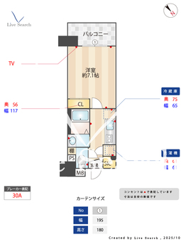 willDo中州 210 【福岡県中洲川端駅】 の間取り図
