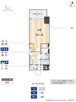 S-RESIDENCE大和田aline 1201 【大阪府千船駅】 の間取り図