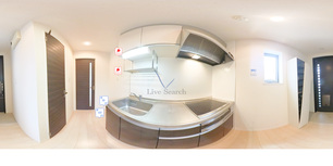 フラグシップ余丁町 302 【東京都若松河田駅】 の間取り図