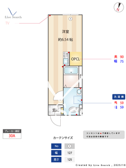 Rise Asada 205 【神奈川県小田栄駅】 の間取り図