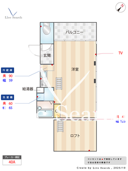 T・M・A 101 【兵庫県板宿駅】 の間取り図