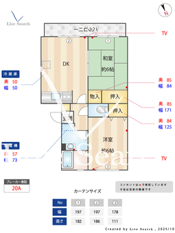 レジデンス飯田 303 【福岡県西鉄　大橋駅】 の間取り図
