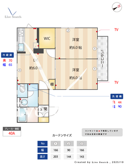 ヴィラ・フェリス 201 【埼玉県川越駅】 の間取り図