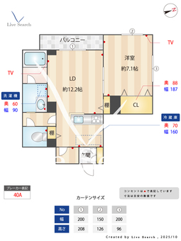 シャルマン・ラ・リベルテ 303 【兵庫県大久保駅】 の間取り図