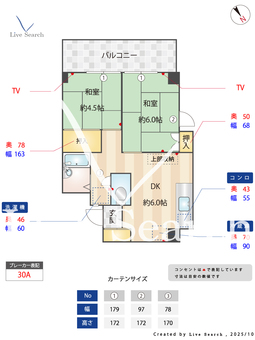 グレイス八千代台 501 【千葉県八千代台】 の間取り図