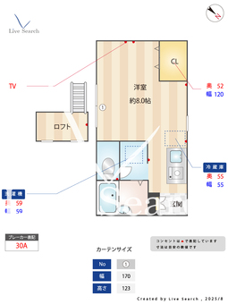 シェモアⅡ 201 【埼玉県埼京線 北与野駅】 の間取り図
