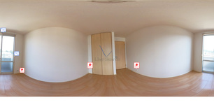 サンリッチF棟 203 【熊本県北熊本駅】 の間取り図