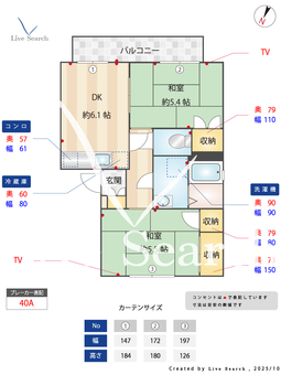 フレグランス北神戸A 201 【兵庫県道場南口駅】 の間取り図
