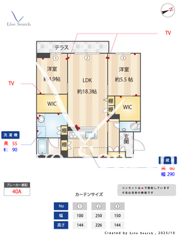 ウィズプラス天保山公園 102 【鹿児島県鹿児島市電谷山線 二中通駅 徒歩16分】 の間取り図