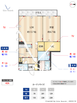 シャーメゾン湯梨浜 101 【大阪府城北公園通駅】 の間取り図