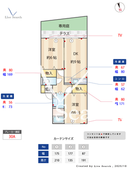 エターナル・ハピネス 105 【埼玉県東岩槻駅】 の間取り図